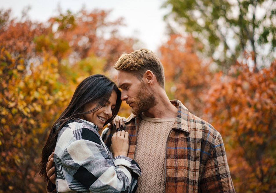 Couple Photo Shoot Outdoors in Hendersonville NC